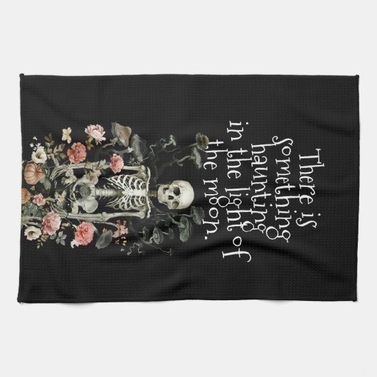 Linge De Cuisine Halloween Squelette Hauné Forêt Noire (Horizontal)