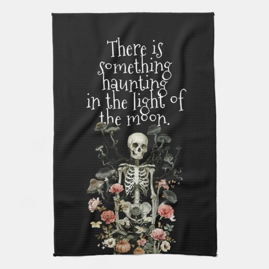 Linge De Cuisine Halloween Squelette Hauné Forêt Noire (Vertical)