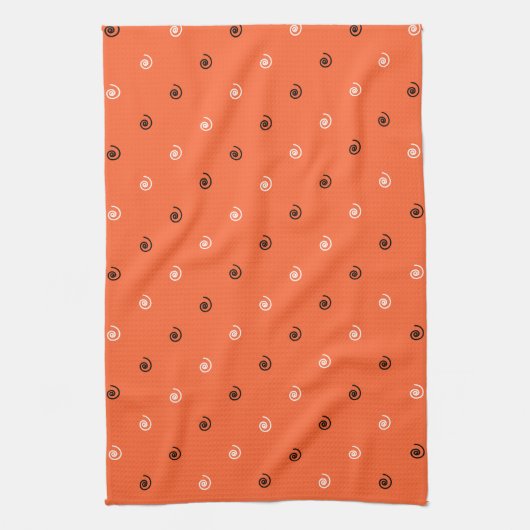 Linge De Cuisine Halloween Squiggles (Vertical)