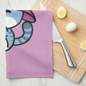 Linge De Cuisine Halloween Tabby Cat – Witch Hat & Potion Art (Quart Plié)