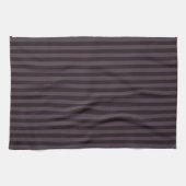 Linge De Cuisine Halloween violet noir Motif des rayures (Horizontal)