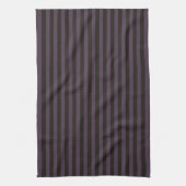 Linge De Cuisine Halloween violet noir Motif des rayures (Vertical)