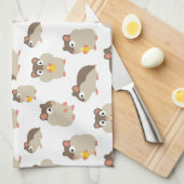 Linge De Cuisine Hamsters (Quart Plié)