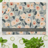 Linge De Cuisine Hand-Drawn Bold Inky Floral Pattern- Sunlit Meadow (Plié)