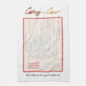 Linge De Cuisine Handwritten Marinade Recipe de maman (Vertical)