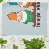 Linge De Cuisine Hangin avec mon Gnomies (Plié)