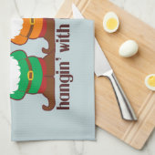 Linge De Cuisine Hangin avec mon Gnomies (Quart Plié)