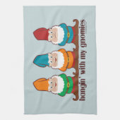 Linge De Cuisine Hangin avec mon Gnomies (Vertical)