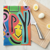 Linge De Cuisine Hanoukka Happy Bright Art (Quart Plié)