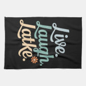 Linge De Cuisine Hanoukka Live Laugh Latke Funny Holiday Family (Horizontal)