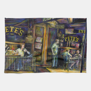 Linge De Cuisine Hantée par la forme abominable des ombres