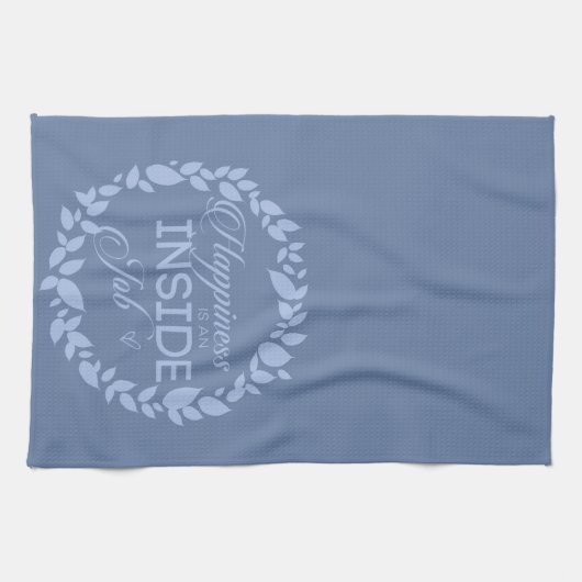 Linge De Cuisine Happiness Is (Horizontal)