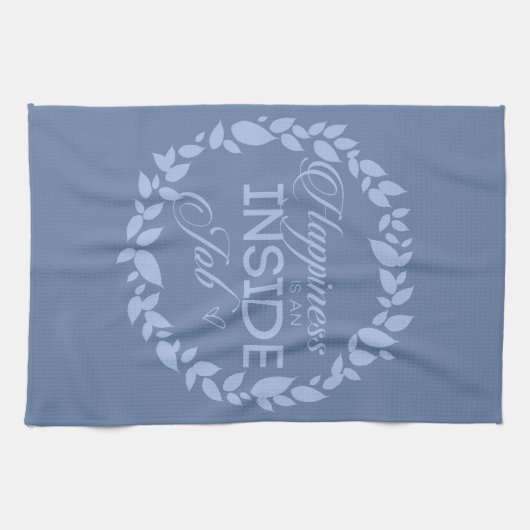 Linge De Cuisine Happiness Is (Horizontal)