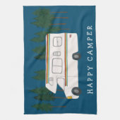 Linge De Cuisine HAPPY CAMPER à moteur lunaire RVing Forest (Vertical)