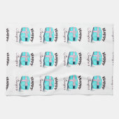 Linge De Cuisine Happy Camper Trailer Camping (Horizontal)