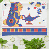 Linge De Cuisine Happy Easter Cute Personalized add your text (Plié)