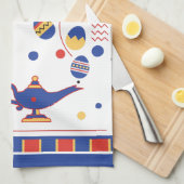 Linge De Cuisine Happy Easter Cute Personalized add your text (Quart Plié)