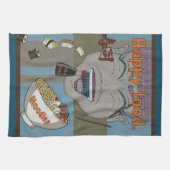 Linge De Cuisine Happy food (Horizontal)