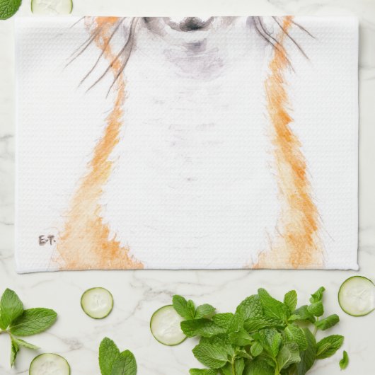 Linge De Cuisine Happy Foxy (Plié)