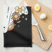 Linge De Cuisine Happy Ghost Retro Hippie Vibe (Quart Plié)