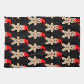 Linge De Cuisine Happy Gingerbread man Winter (Horizontal)