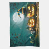 Linge De Cuisine Happy Halloween Art drôle Jack-o'-lantern Hallowee (Vertical)
