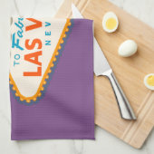 Linge De Cuisine Happy Halloween Las Vegas Style (Quart Plié)