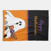 Linge De Cuisine Happy Halloween Maison Décorative (Horizontal)