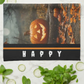 Linge De Cuisine Happy Halloween Night Collection (Plié)