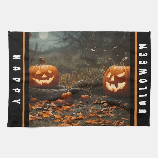 Linge De Cuisine Happy Halloween Night Collection (Horizontal)