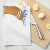 Linge De Cuisine Happy Hanoukka Gingerbread Man Menorah (Quart Plié)