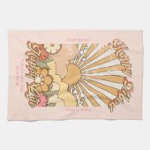 Linge De Cuisine Happy Mind Happy Life Hippy Vibes Super (Horizontal)