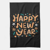 Linge De Cuisine Happy New Year (Vertical)