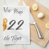 Linge De Cuisine Happy New Year 2022 (Quart Plié)