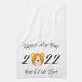 Linge De Cuisine Happy New Year 2022 (Vertical)