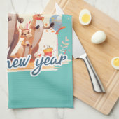 Linge De Cuisine Happy new year at last (Quart Plié)