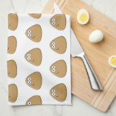 Linge De Cuisine Happy Pou - Kitchen Towel (Quart Plié)