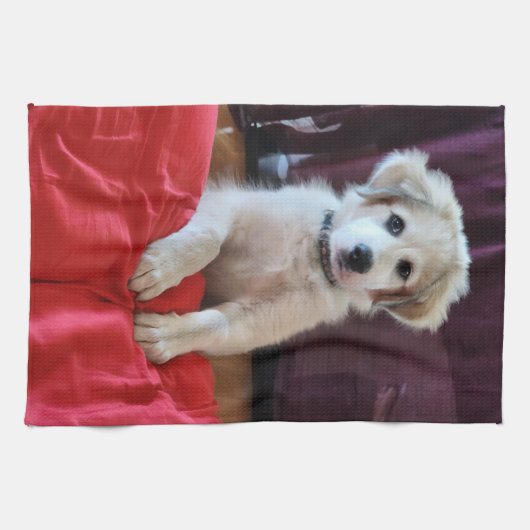 Linge De Cuisine Happy Pup! Kitchen Towels (Horizontal)