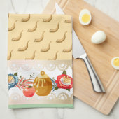 Linge De Cuisine Happy SHAVUOT ornement décoratif sept espèces (Quart Plié)