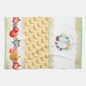 Linge De Cuisine Happy SHAVUOT ornement décoratif sept espèces (Horizontal)