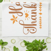 Linge De Cuisine Happy Thanksgiving (Plié)