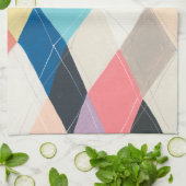 Linge De Cuisine Harlequin Hopscotch - Motif Jacquard (Plié)