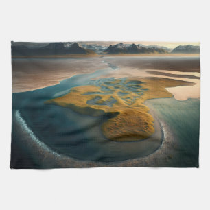 Linge De Cuisine Harmonie d'or