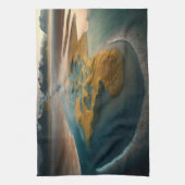 Linge De Cuisine Harmonie d'or (Vertical)