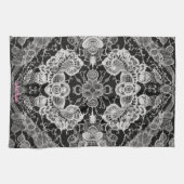 Linge De Cuisine Harmonie Florale Dentelle (Horizontal)