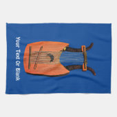Linge De Cuisine Harpe du roi David (Horizontal)