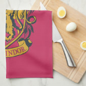 Linge De Cuisine Harry Potter | Gryffindor Crest Gold et Rouge (Quart Plié)