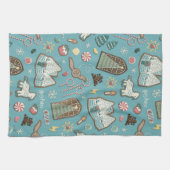 Linge De Cuisine HARRY POTTER™ HOGWARTS™ Motif de cookies de Noël (Horizontal)