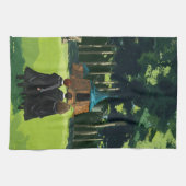 Linge De Cuisine HARRY POTTER™, Ron, & Hermione à Hagrid's Hut (Horizontal)