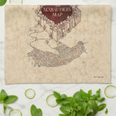 Linge De Cuisine Harry Potter Spell | Carte de Marauder (Plié)